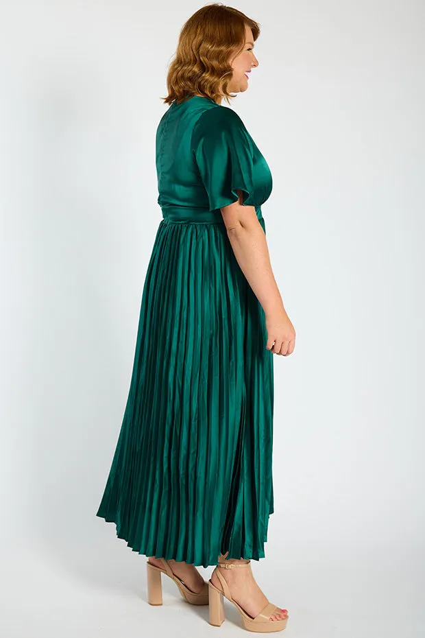 Rosella Emerald Dress