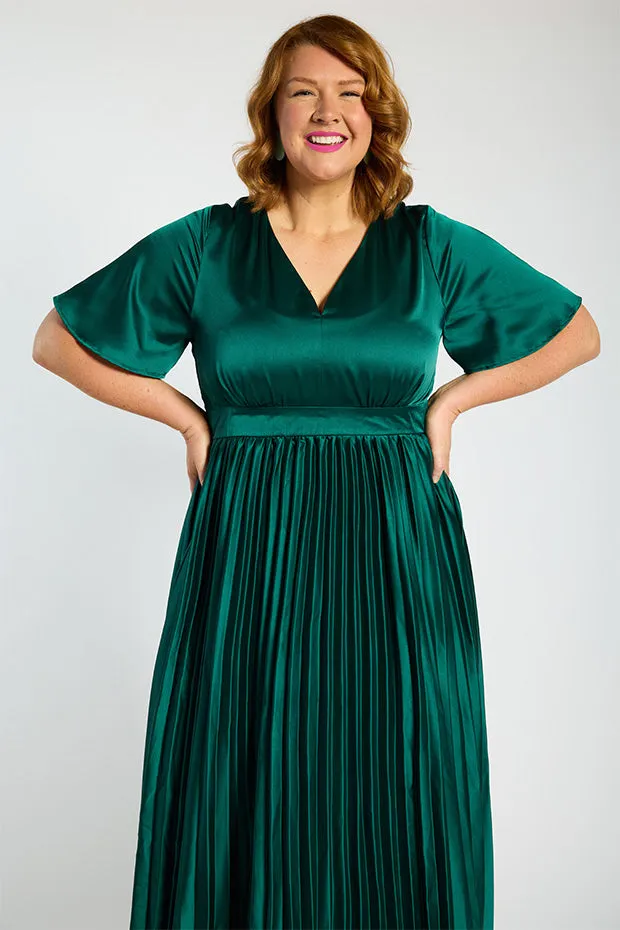 Rosella Emerald Dress