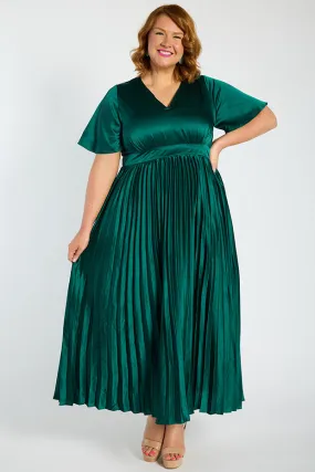 Rosella Emerald Dress