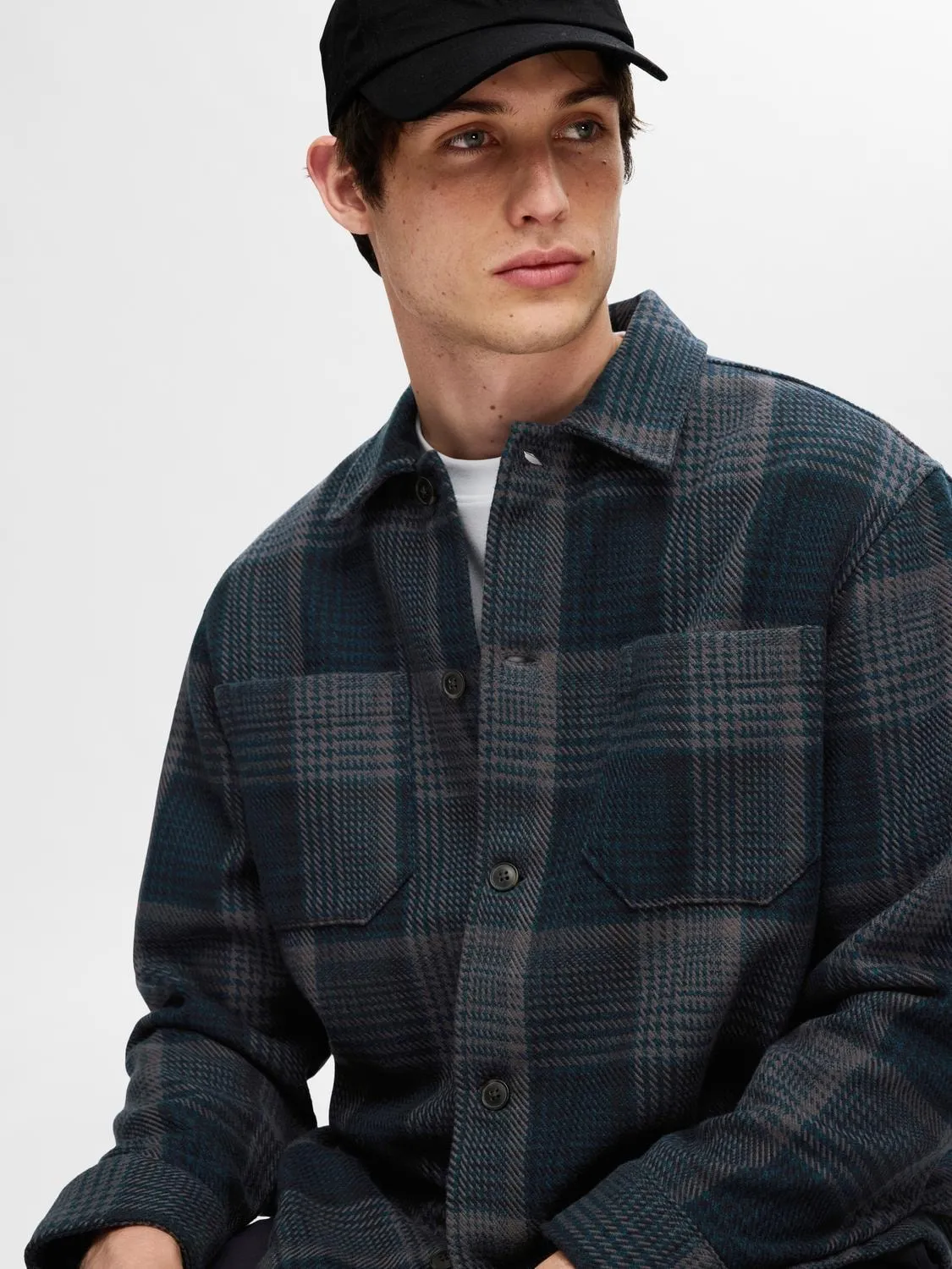 Selected Homme - Boxy Check Overshirt