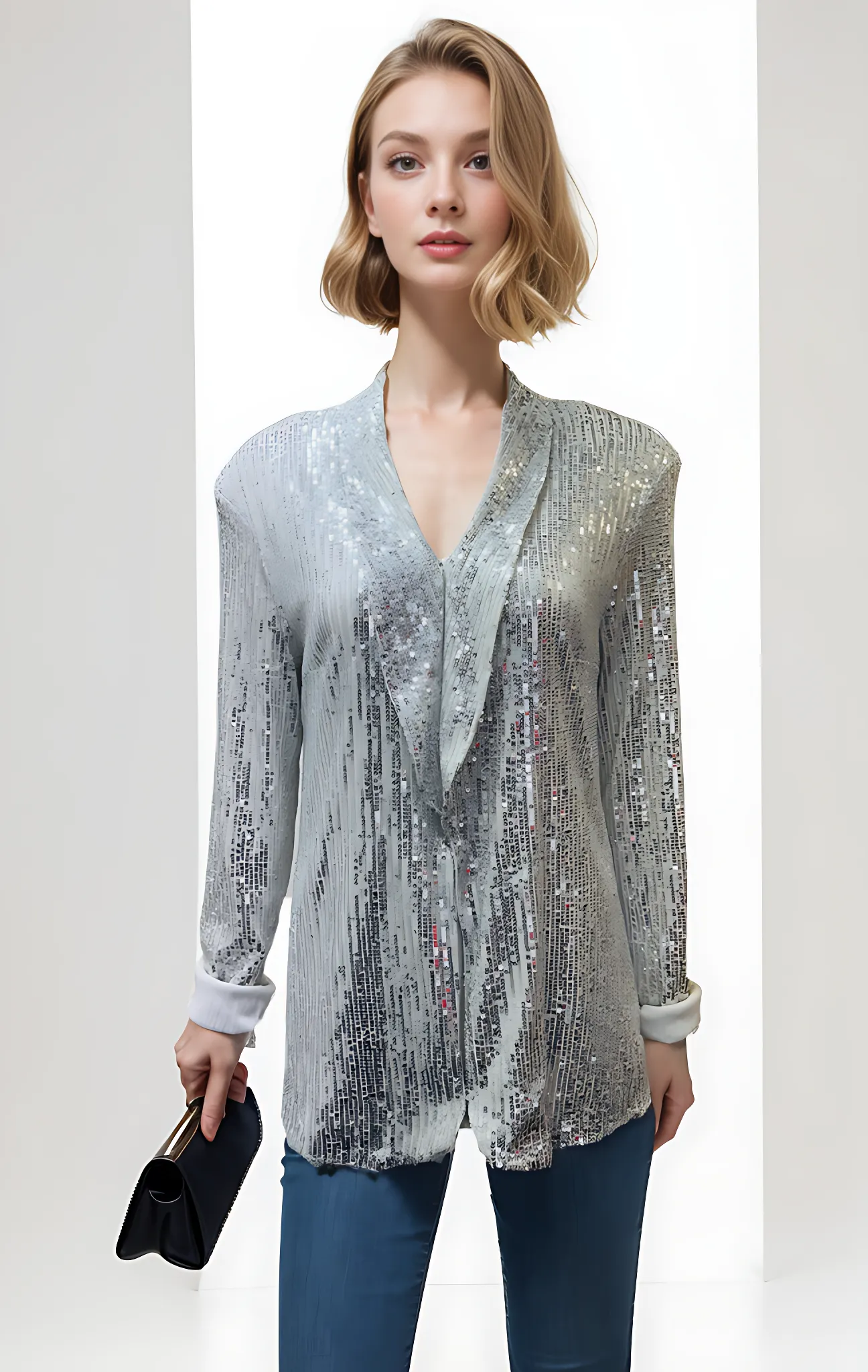 Sequin Blazer