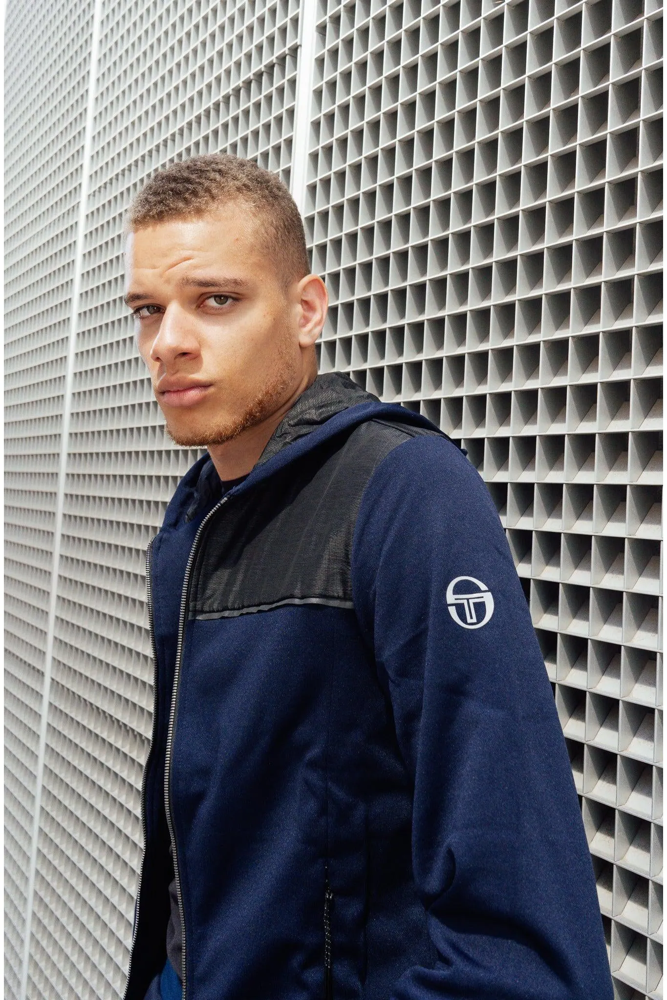 Sergio Tacchini Iraklen Tracktop Navy Black