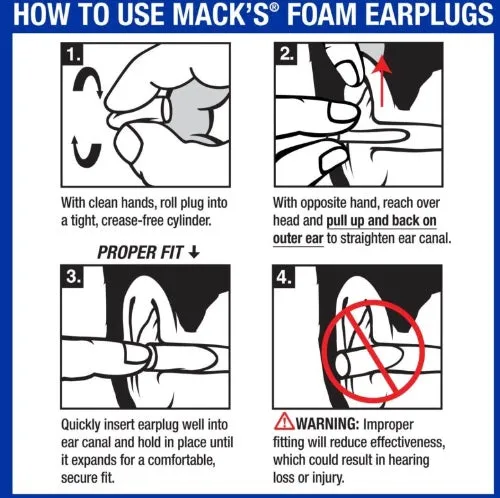 Shooters Soft Foam - Ear Plugs - Ultra