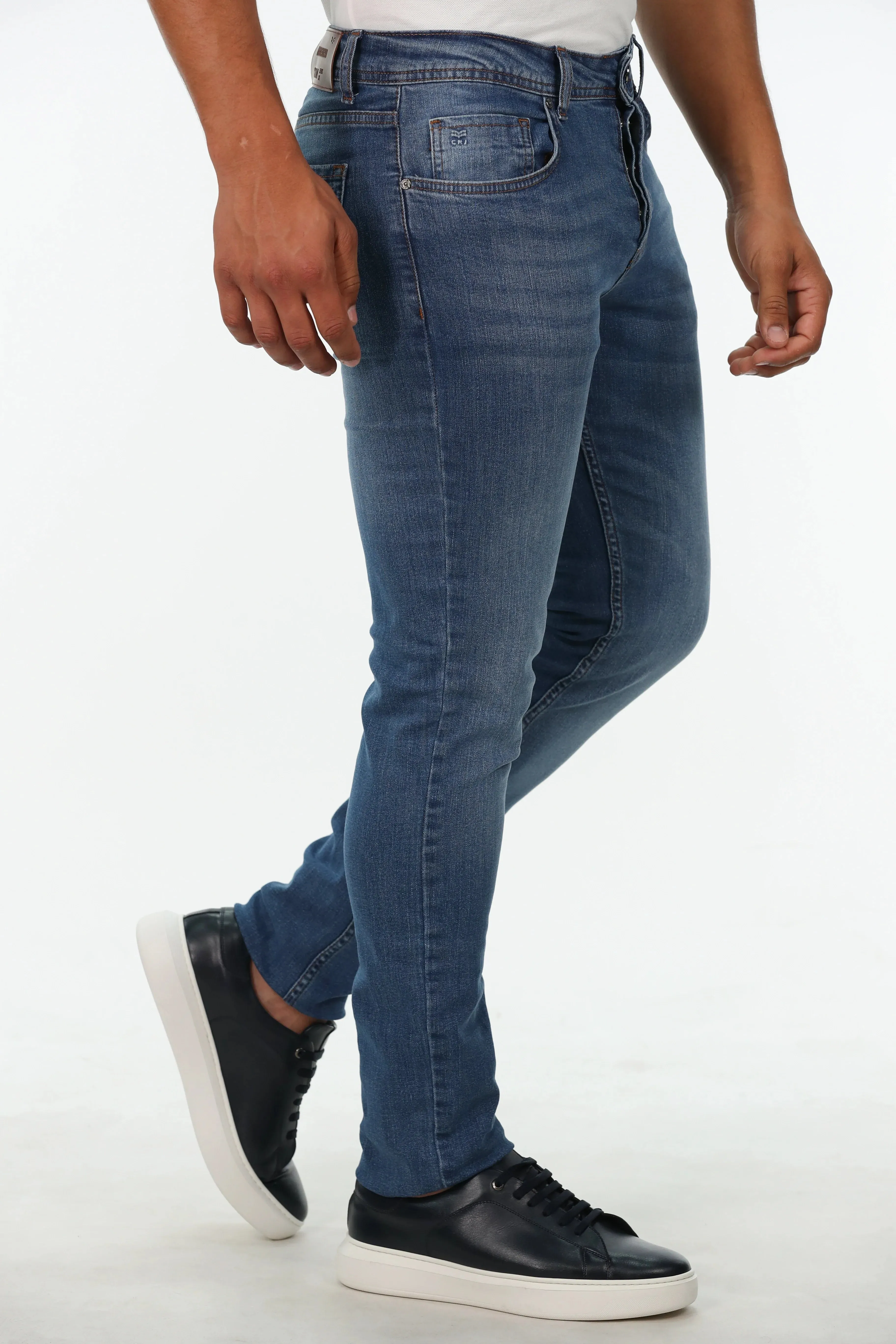 Skinny Blue Washed Jeans