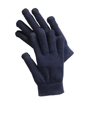 Sport-Tek Spectator Customized Gloves, True Navy