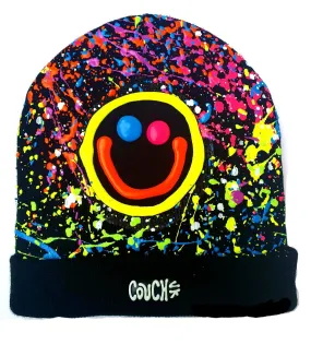 SQUIDGY FACE BEANIE BLACK