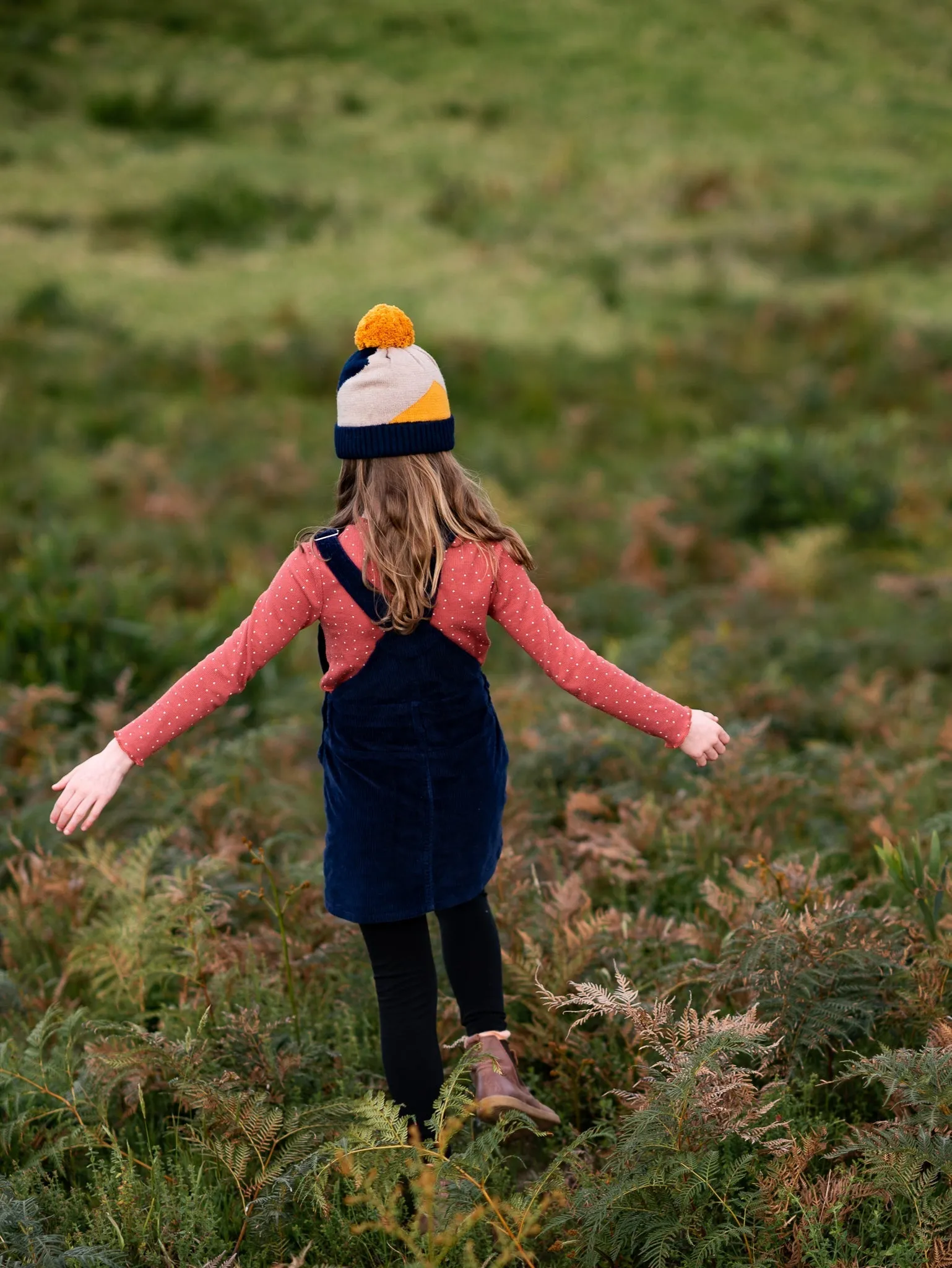 Stripes Beanie Navy