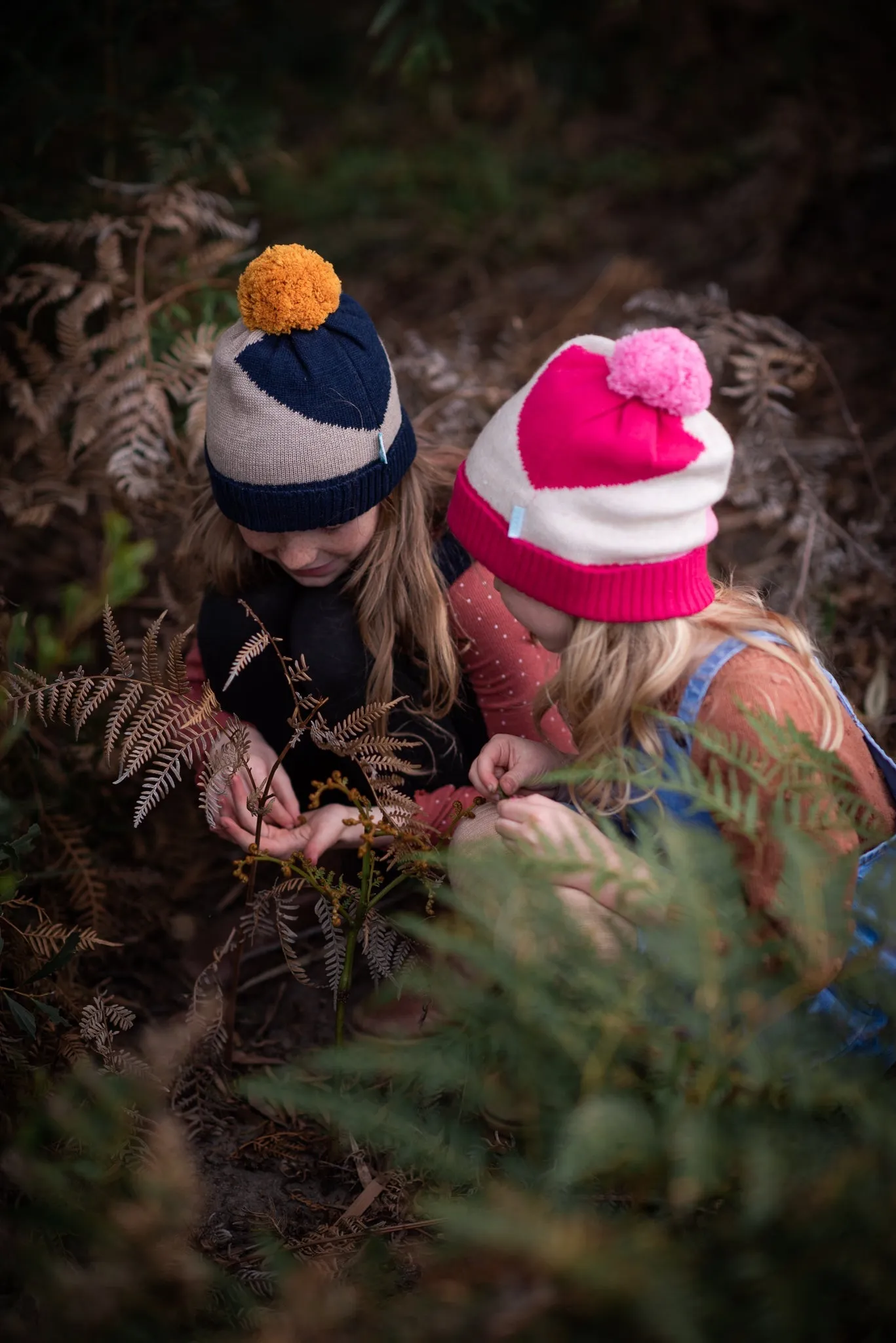 Stripes Beanie Navy