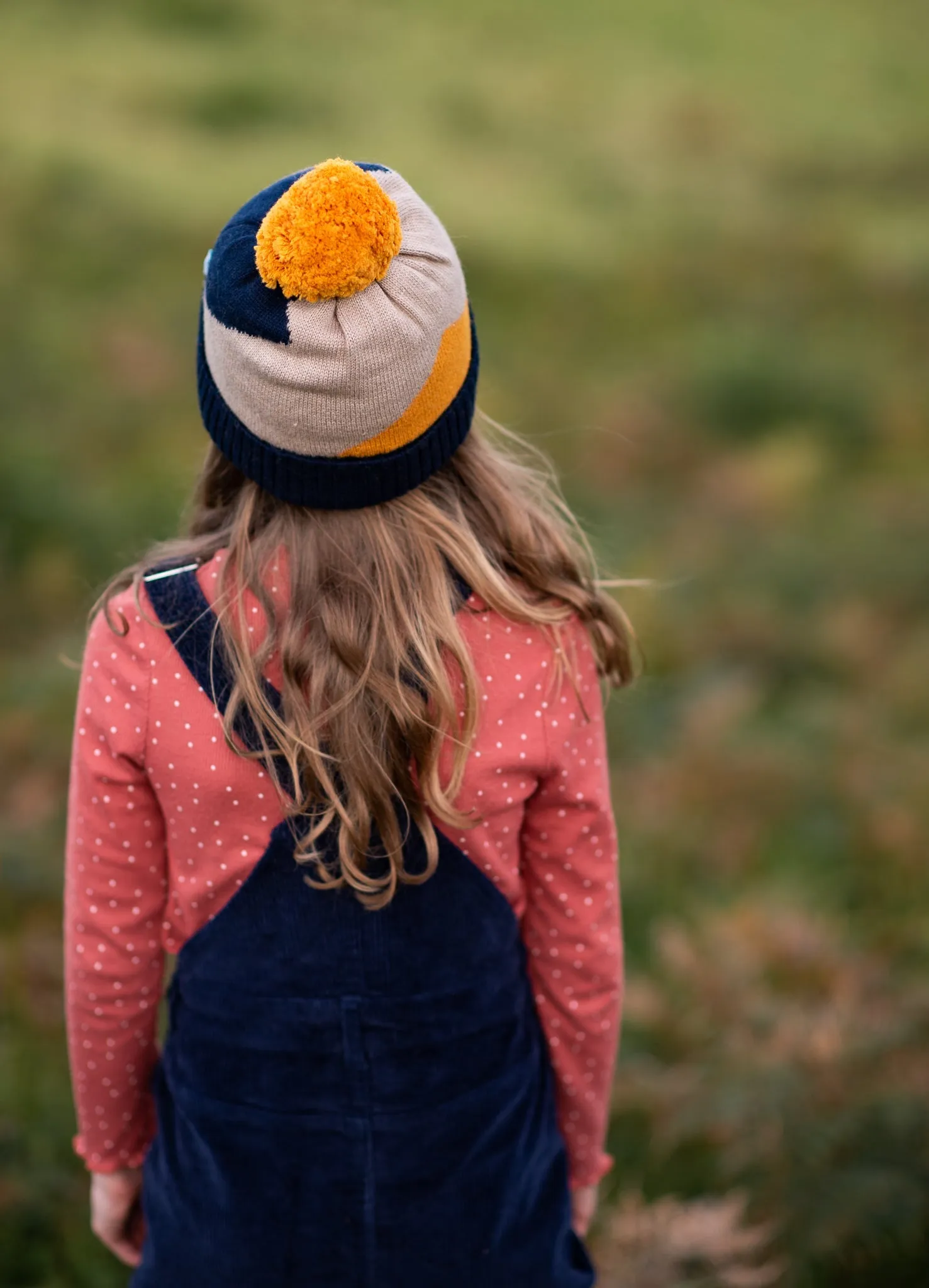 Stripes Beanie Navy