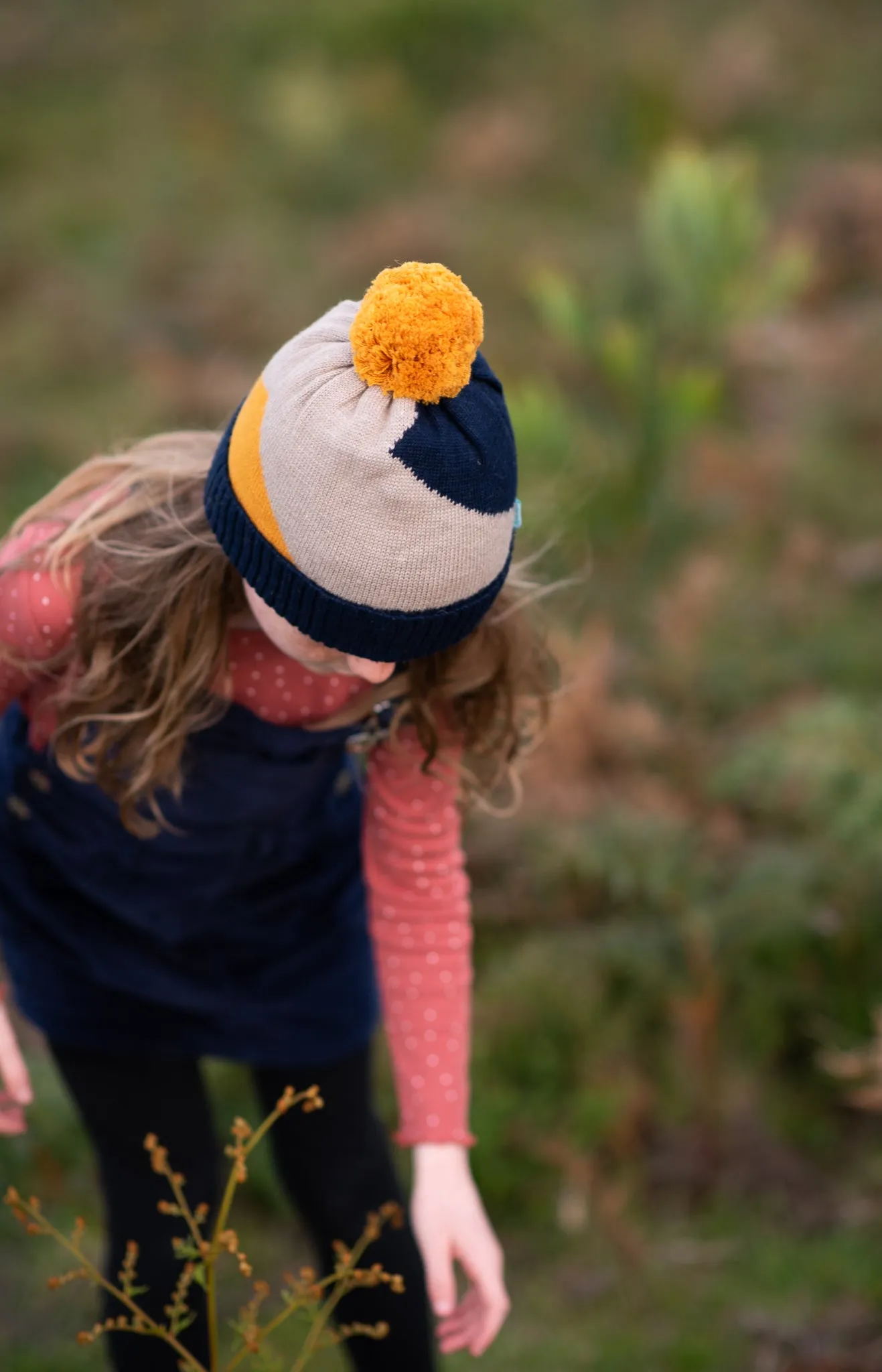 Stripes Beanie Navy