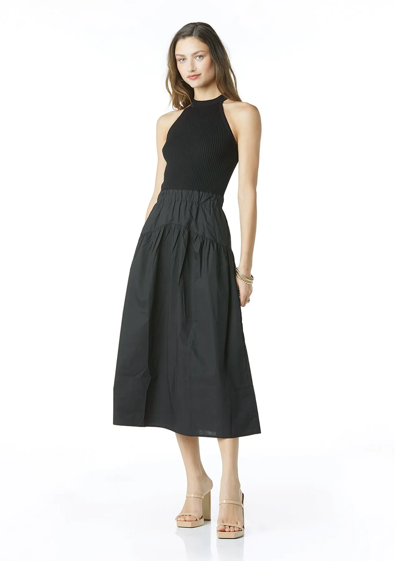 Tart Collections Harbor Knit Dress in Black