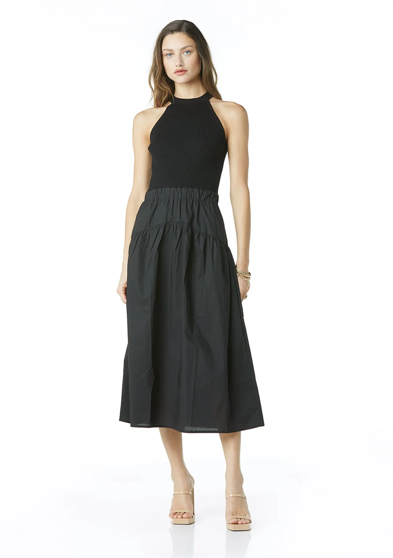 Tart Collections Harbor Knit Dress in Black