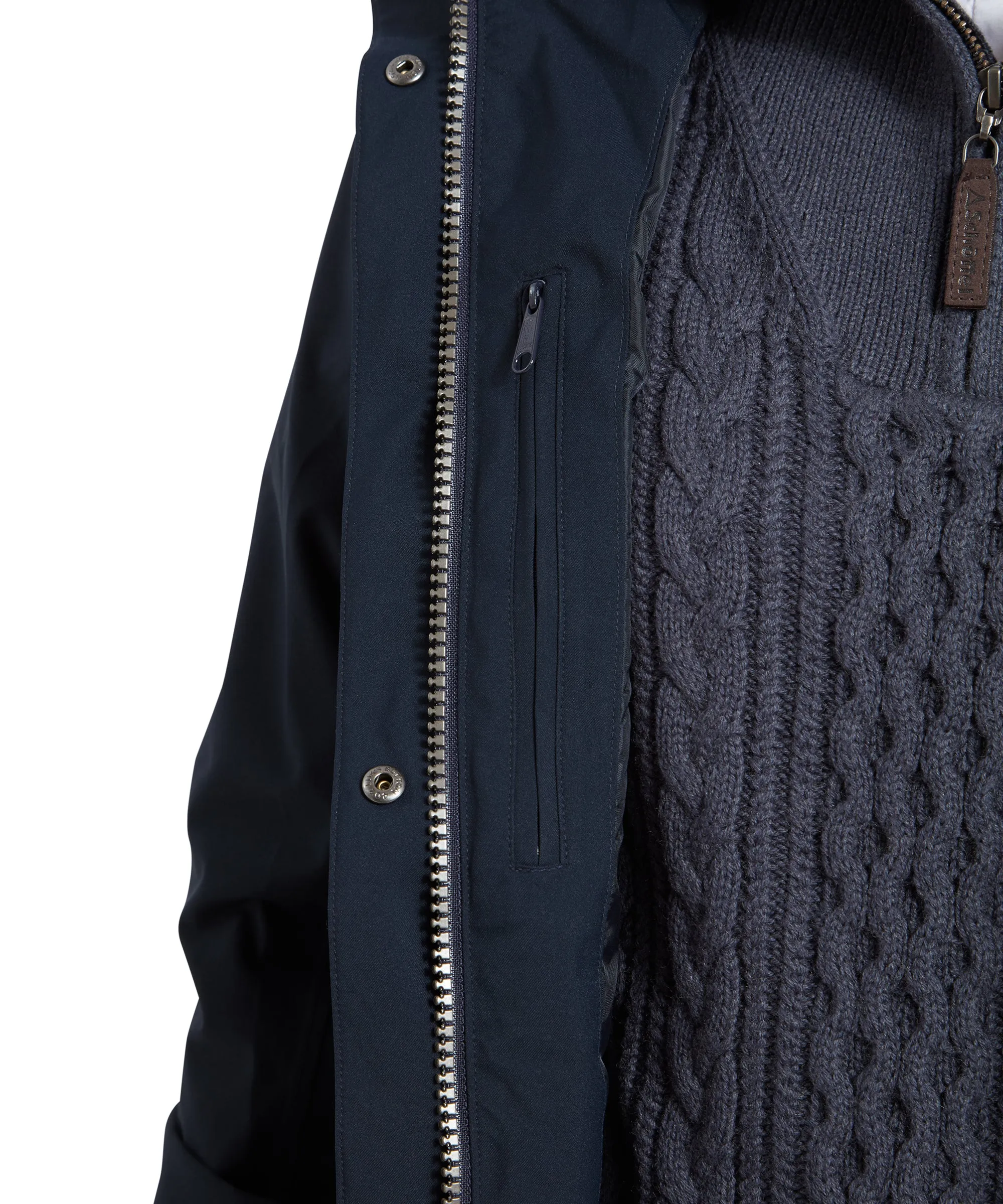 Teal Ultralight Coat - True Navy