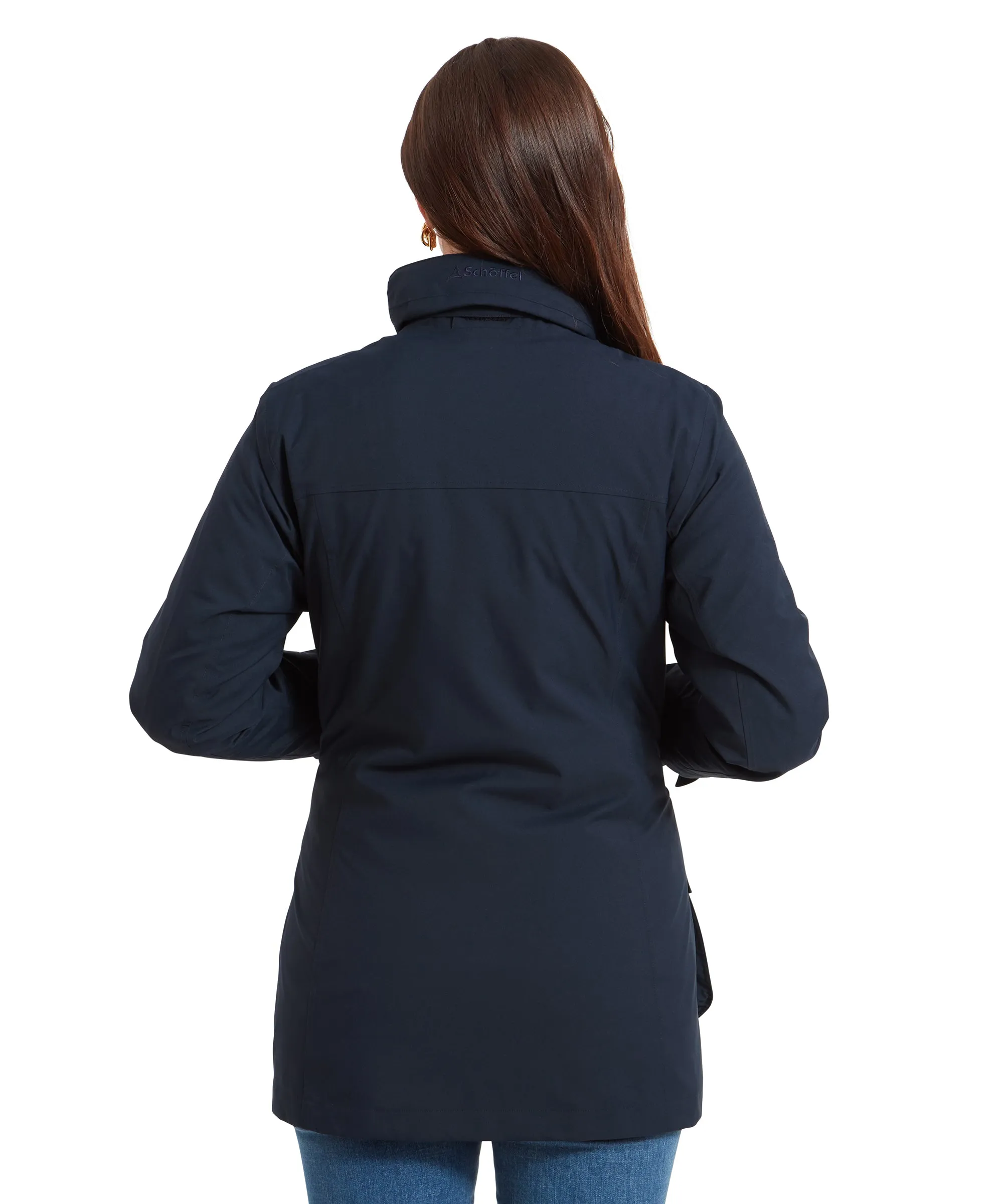 Teal Ultralight Coat - True Navy