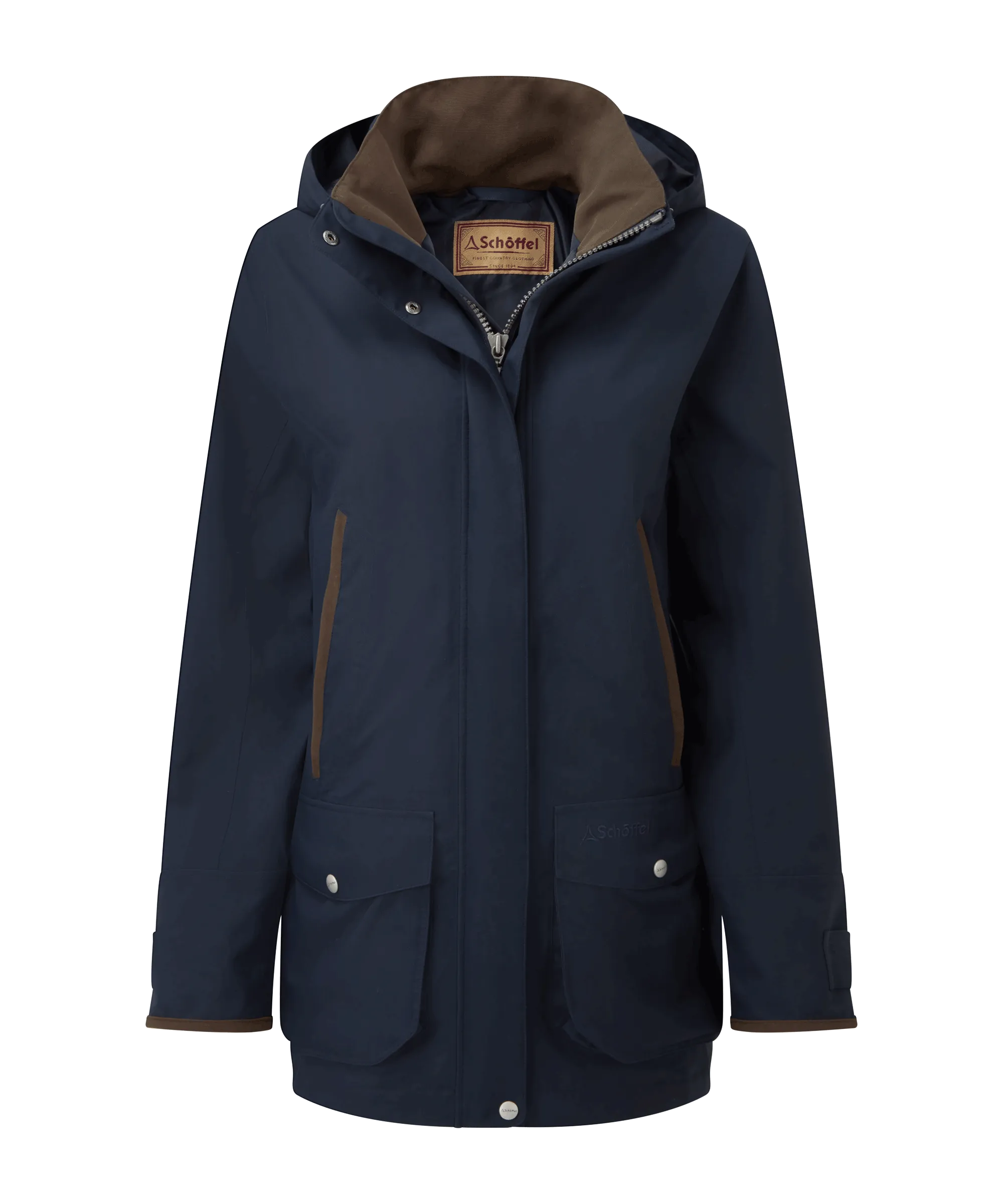 Teal Ultralight Coat - True Navy