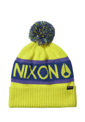 Teamster Beanie  II - Citron / Purple