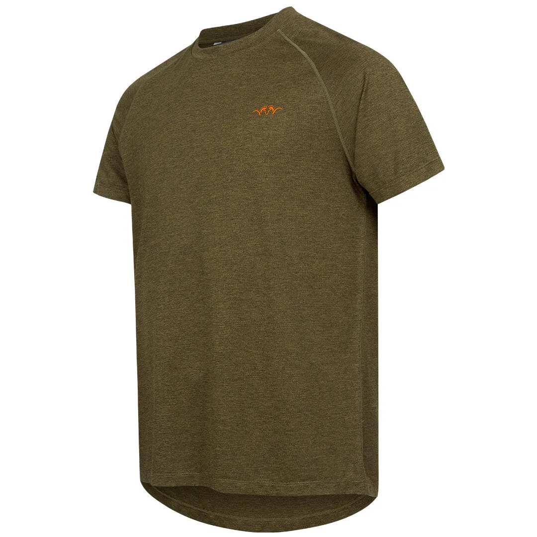 Tech T-Shirt 23 - Dark Olive by Blaser