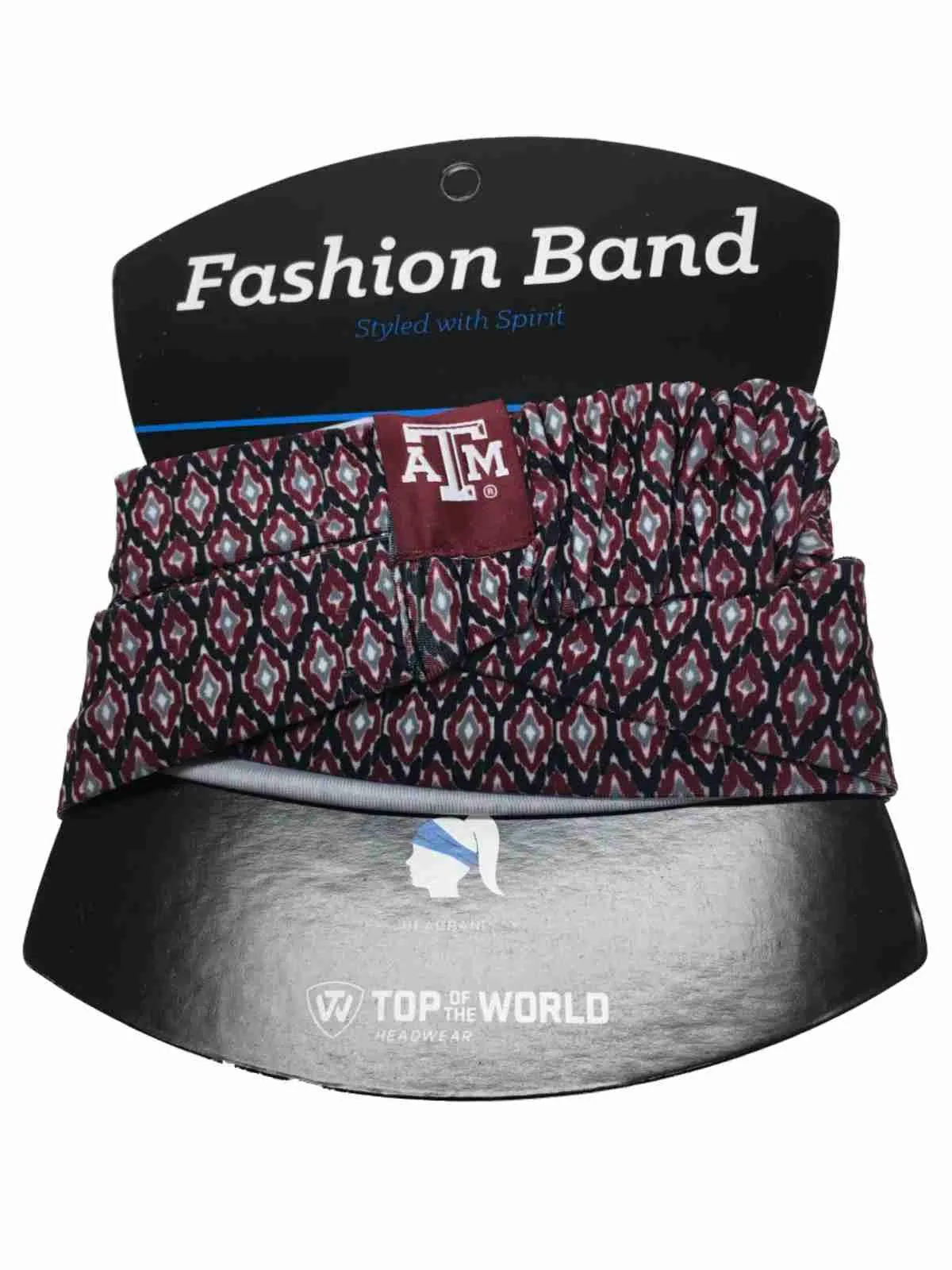 Texas A&M Aggies TOW Women's Maroon & Black Ultra Soft Kitty Fashion Headband