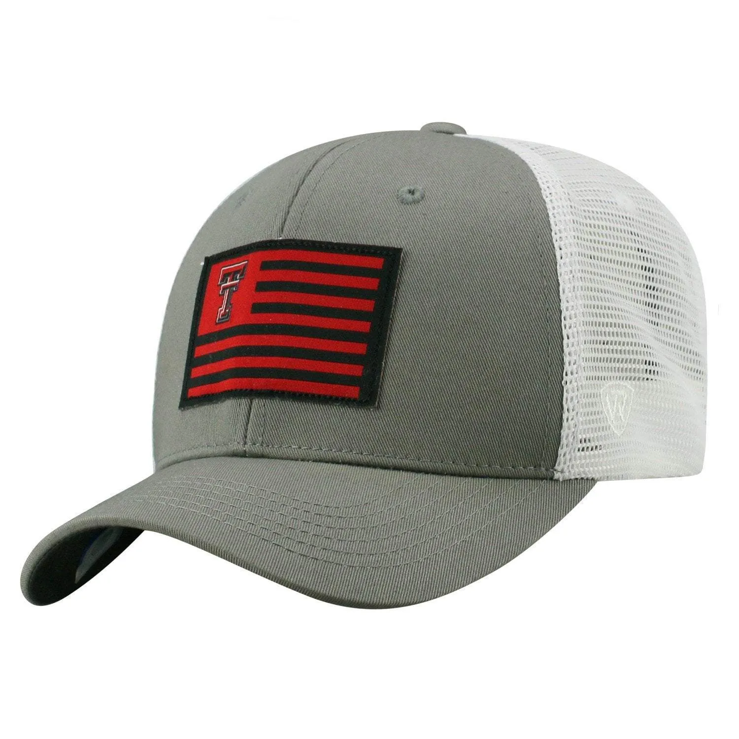 Texas Tech Red Raiders TOW Gray "Brave" Mesh Structured Adj. Hat Cap