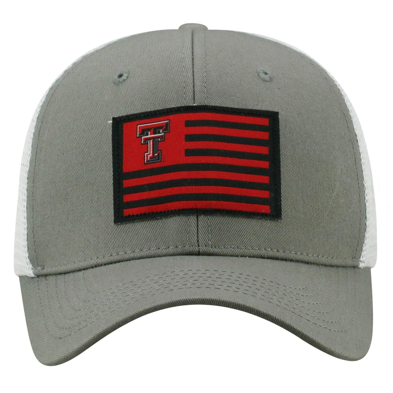 Texas Tech Red Raiders TOW Gray "Brave" Mesh Structured Adj. Hat Cap