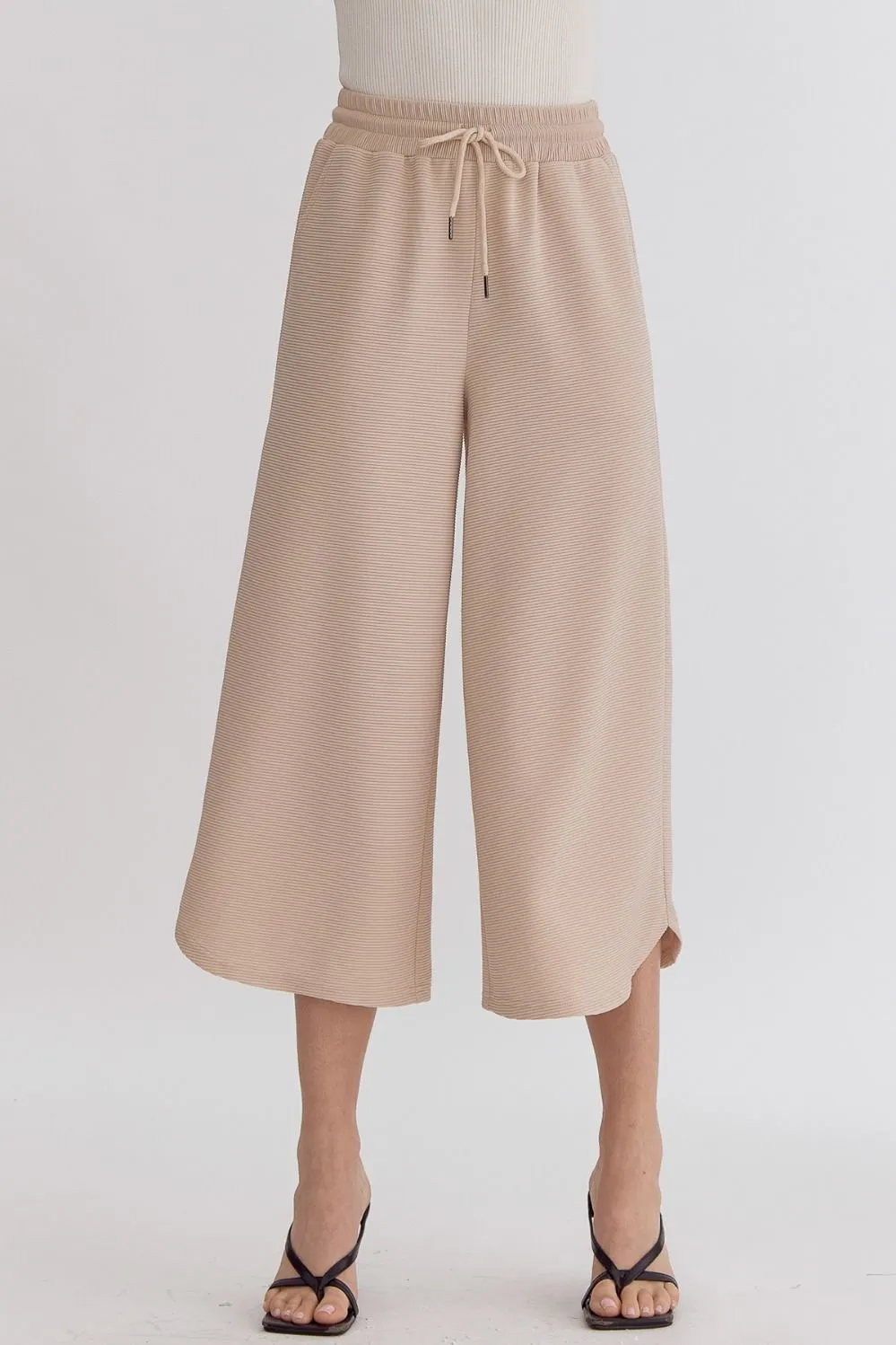 Textured Lounging Around Pant