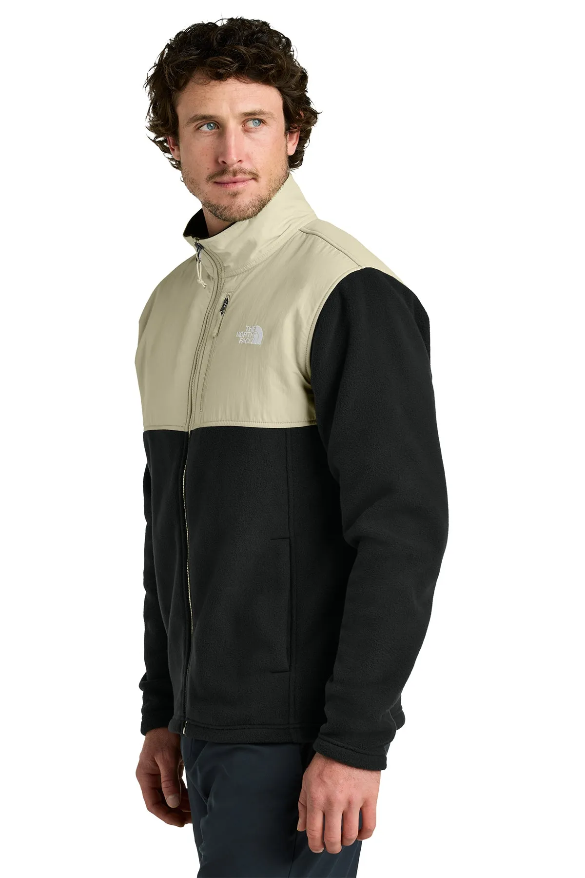 The North Face Highest Peak Full-Zip Fleece Custom Jackets, Black/ Gravel