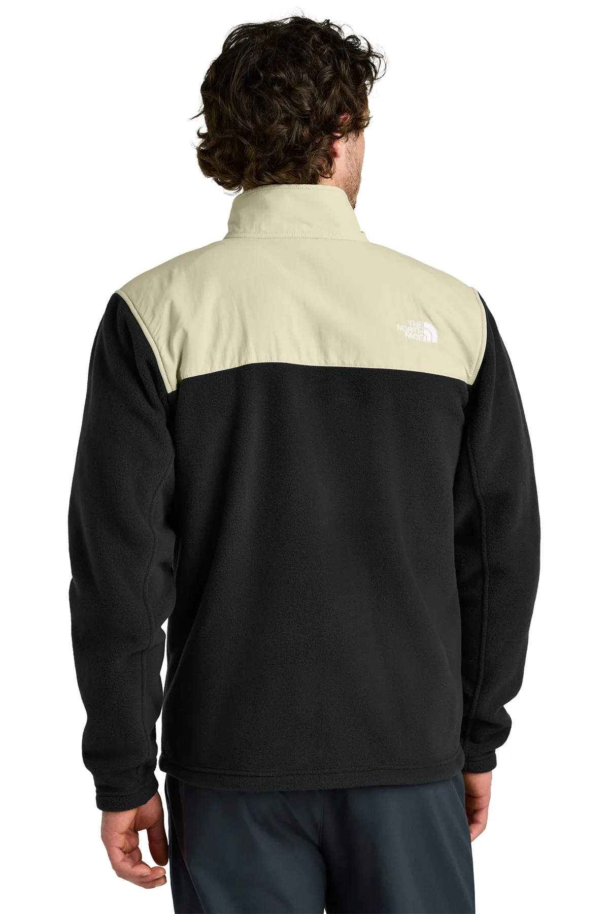 The North Face Highest Peak Full-Zip Fleece Custom Jackets, Black/ Gravel