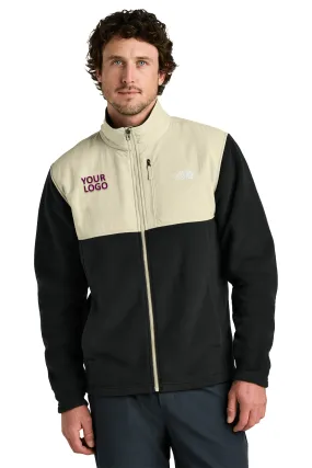 The North Face Highest Peak Full-Zip Fleece Custom Jackets, Black/ Gravel