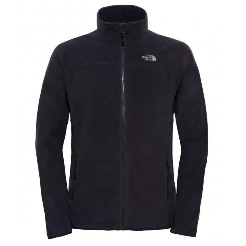 The North Face Men's Full Zip 100 Glacier Fleece - Black