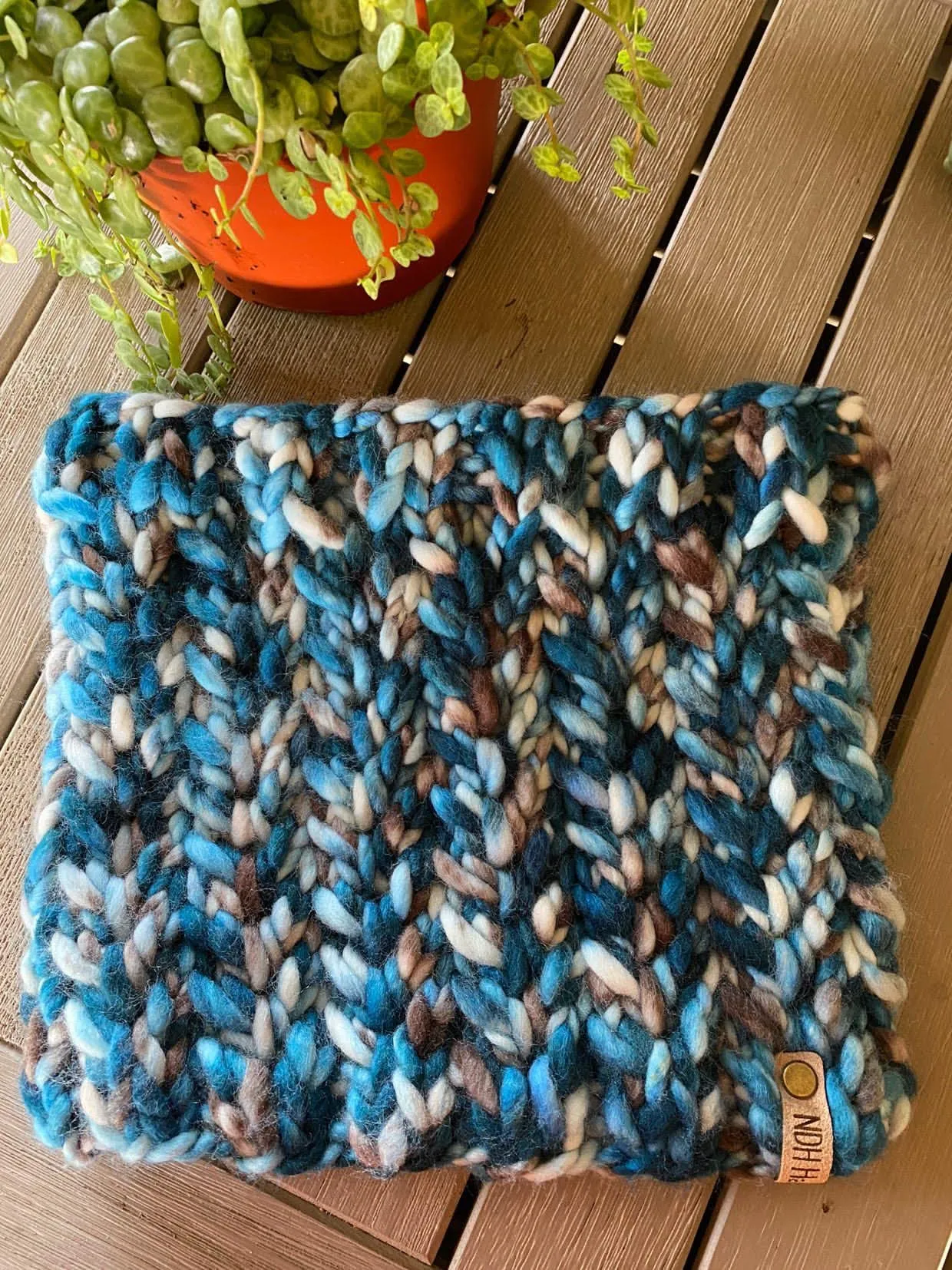 The Twisted Sister From Another Mister Cowl knitting PATTERN