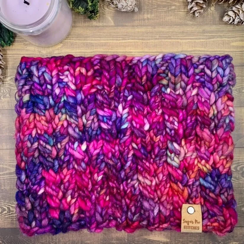 The Twisted Sister From Another Mister Cowl knitting PATTERN