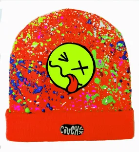 TONGUE BEANIE ORANGE