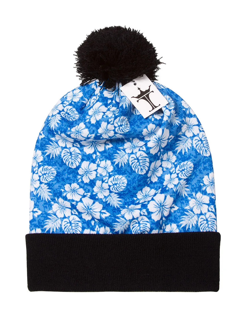 TopHeadwear Sublimation Cuffed Beanie - Flower