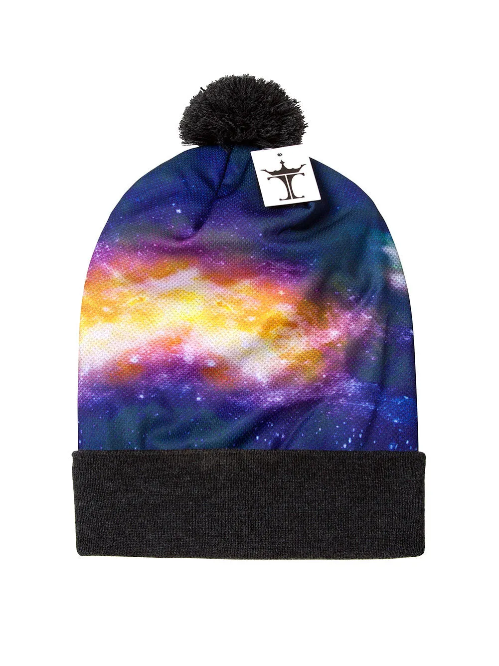 TopHeadwear Sublimation Cuffed Beanie - Galaxy 100