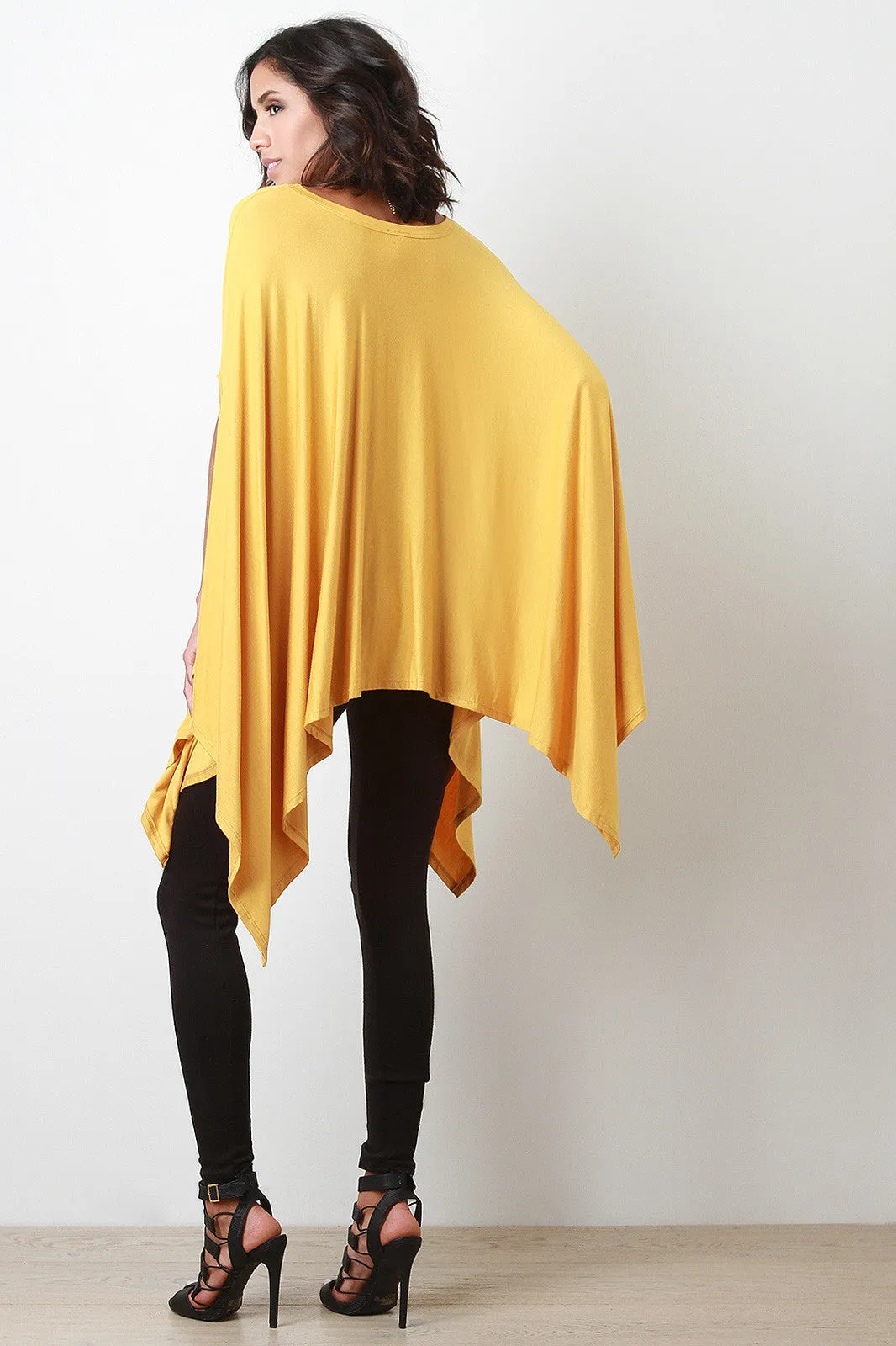 Trapeze Poncho Top