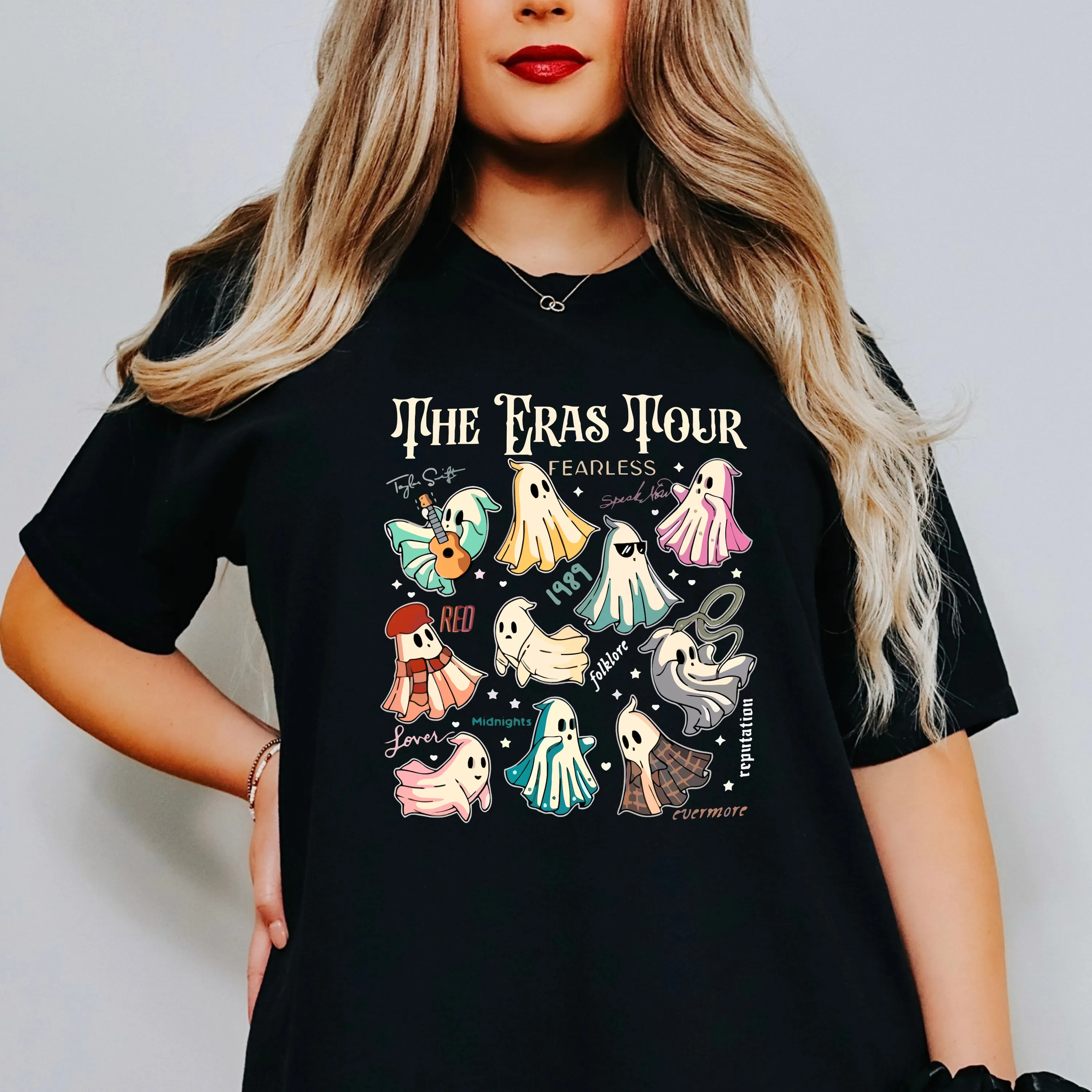 TS Ghost Tour Halloween Shirt for Women