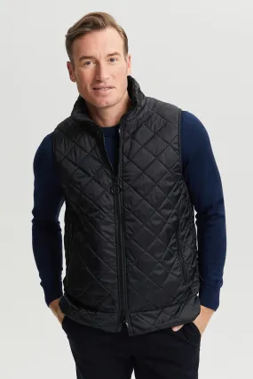 Veikko Water & Wind Repellent Quilted Vest Black