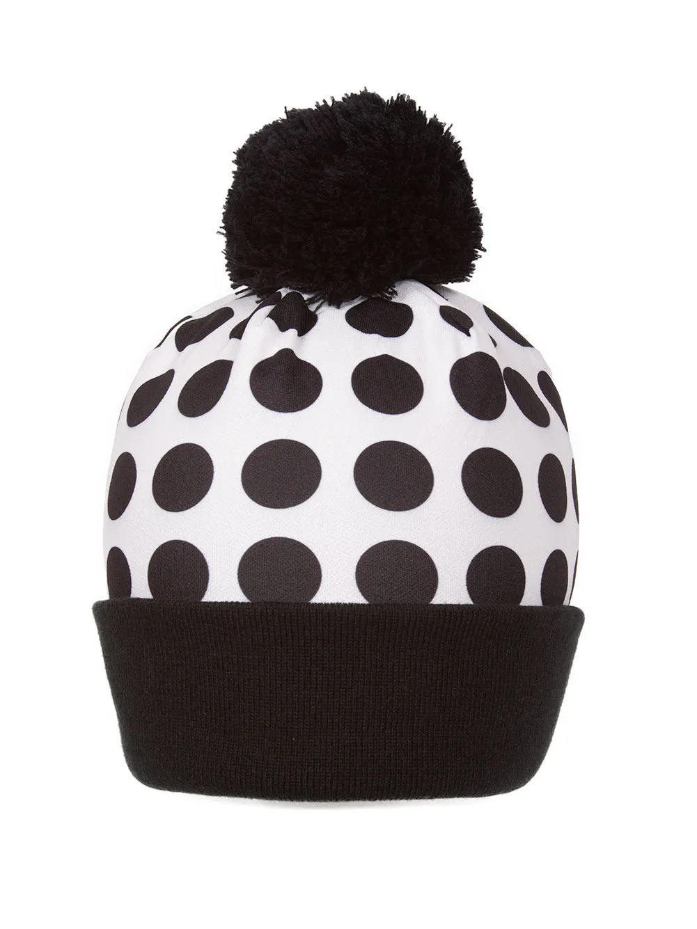 Winter Unisex Sublimation Cuffed Beanie w/ Pom