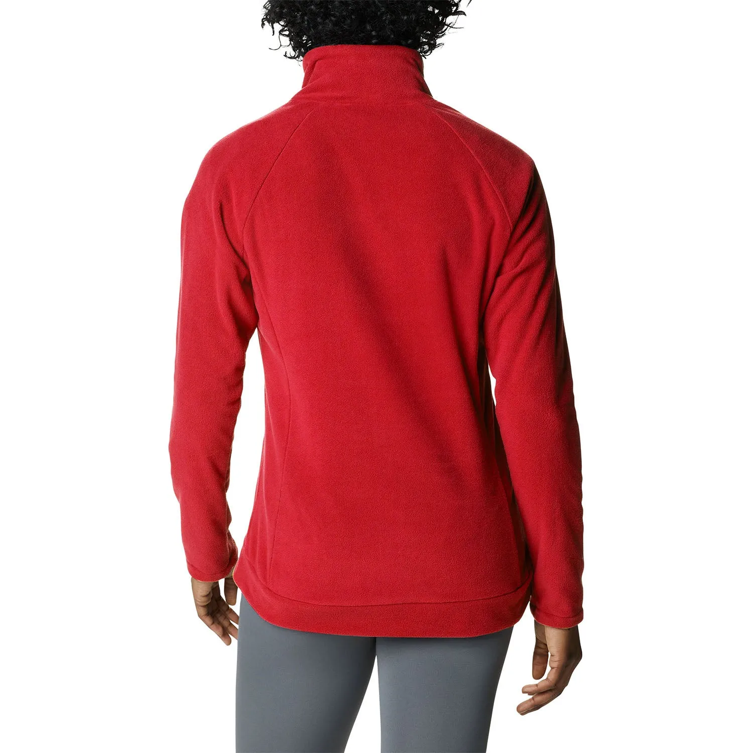 Women's Columbia USWNT Ali Peak 1/2 Zip Red Fleece