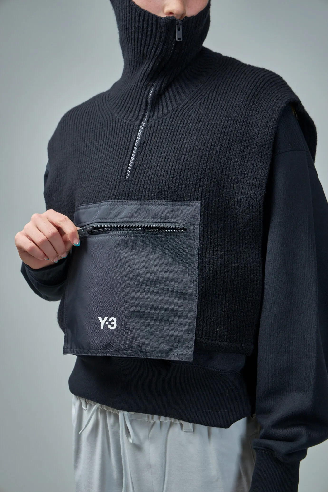 Y-3 Hooded Vest